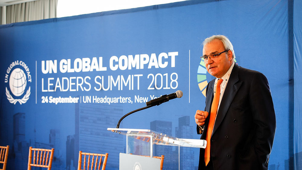 SUEZ Jean Louis Chaussade SDG Pioneer Global Compact