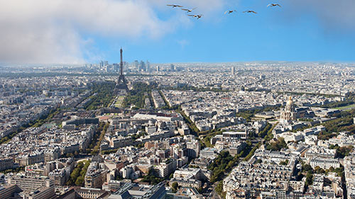 Paris skyline