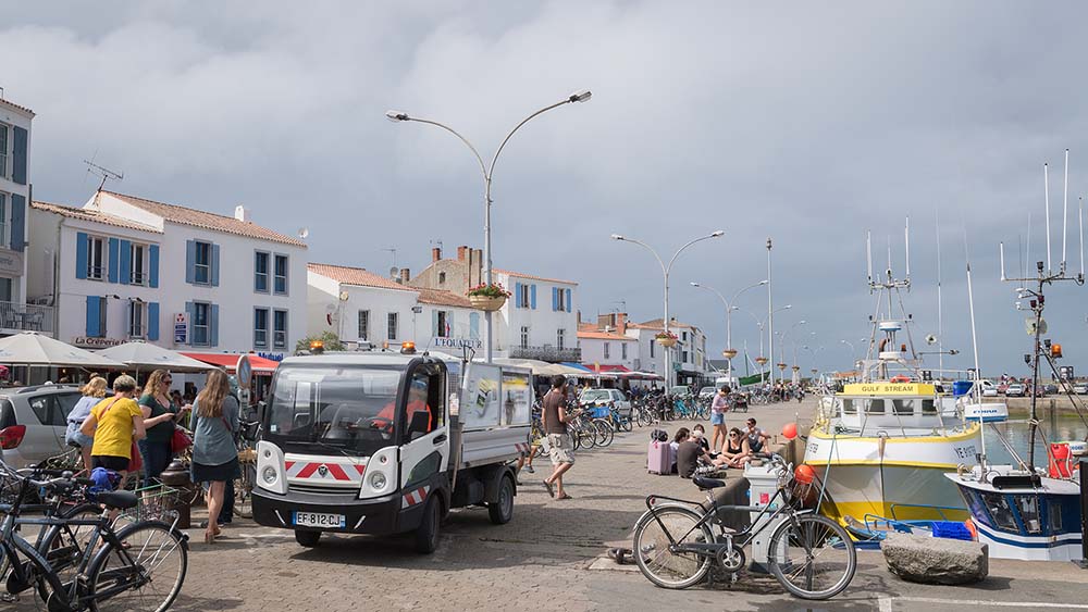 port mini benne ile d yeu