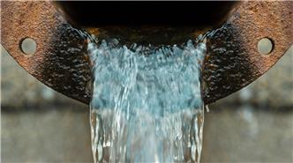 Drain flowing Drain flowing