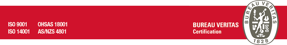 SUEZ Bureau Veritas certifications ISO 9001, ISO 14001, OHSAS 18001, AS/NZS 4801