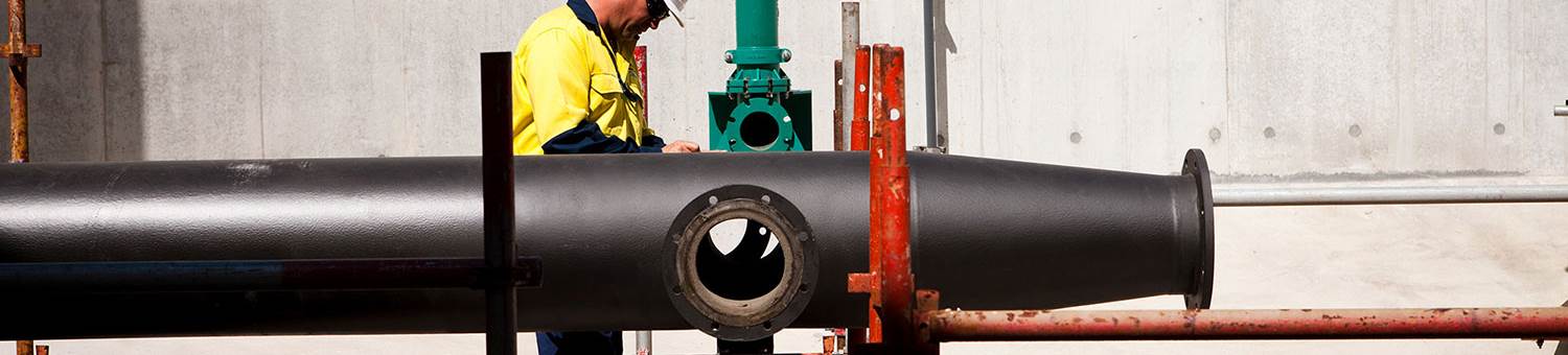 Allwater employee assembling plant