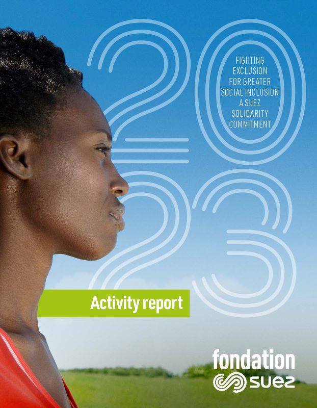 Image de couverture RA - 2023 - VEng The SUEZ Foundation publishes its 2023 annual report