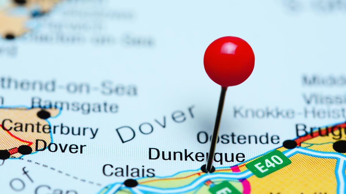 map carte Dunkerque