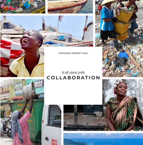 SUEZ progress report Alliance to End Plastic Waste 2020