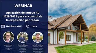 SUEZ - Webinar Aplicación del nuevo RD 10292022 para el control de la exposición por radón