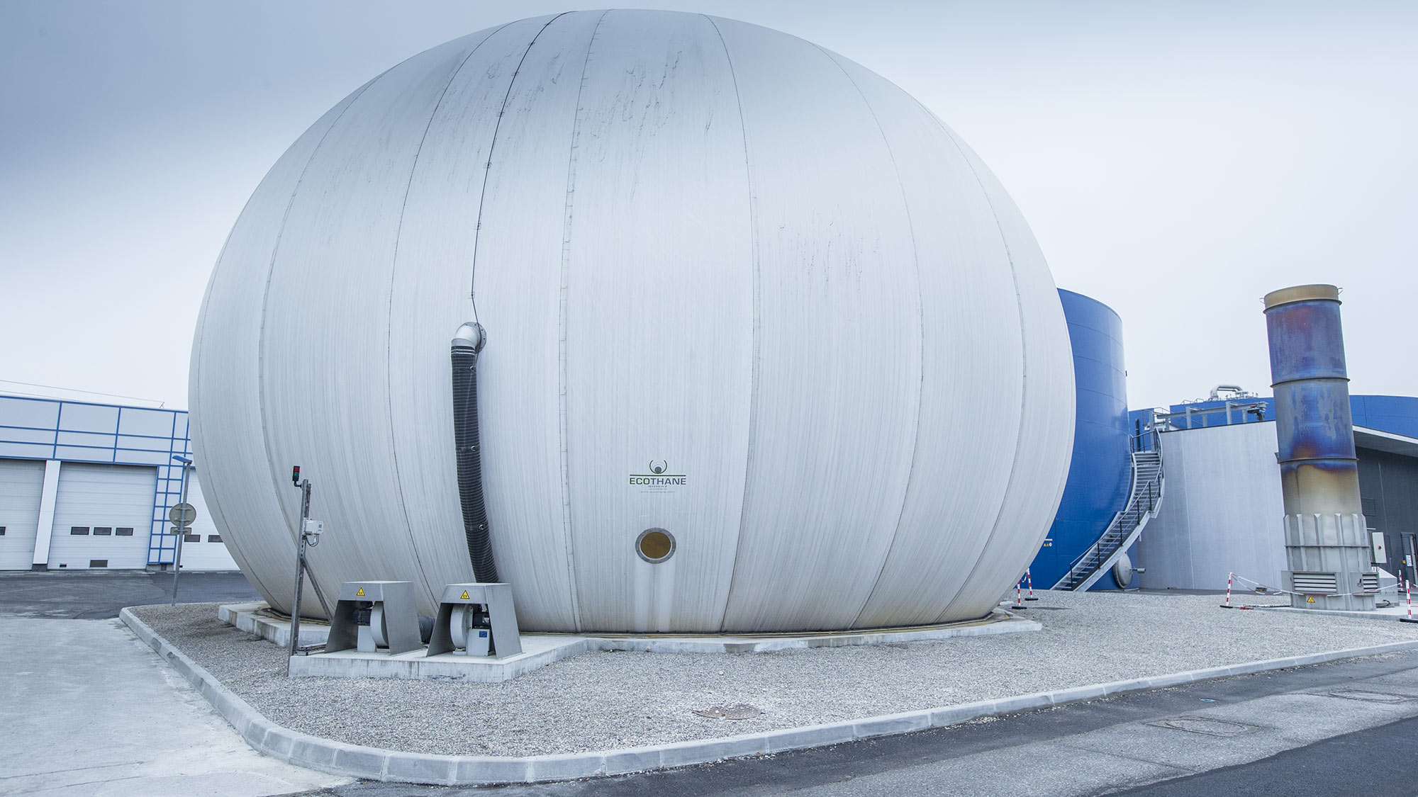 Digesteur boues d'épuration