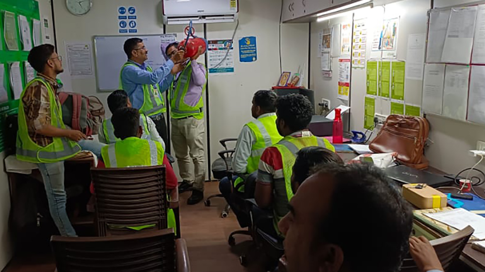 SUEZ India Focusing on Safety First