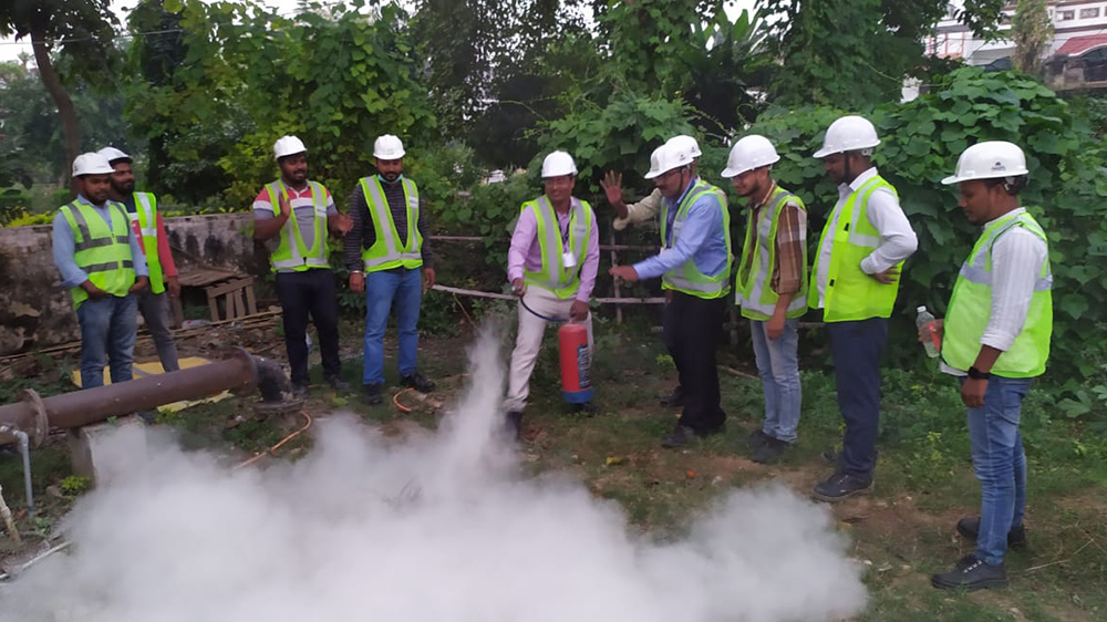 SUEZ India Focusing on Safety First