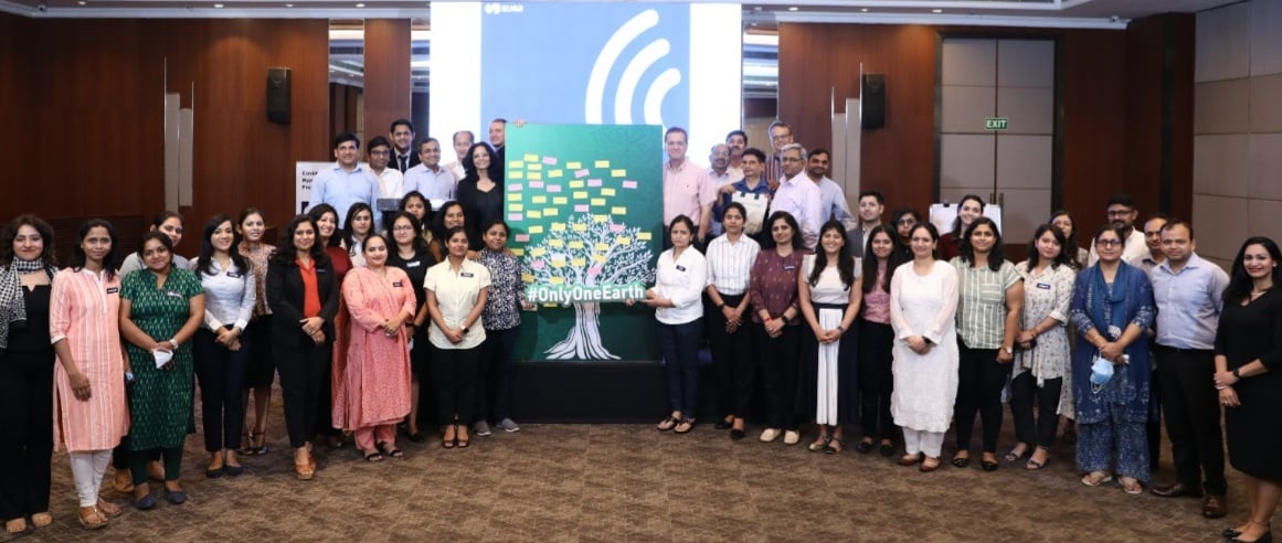 SUEZ India staff undertakes Environment pledge, Gurugram, SUEZ India staff undertakes Environment pledge, Gurugram