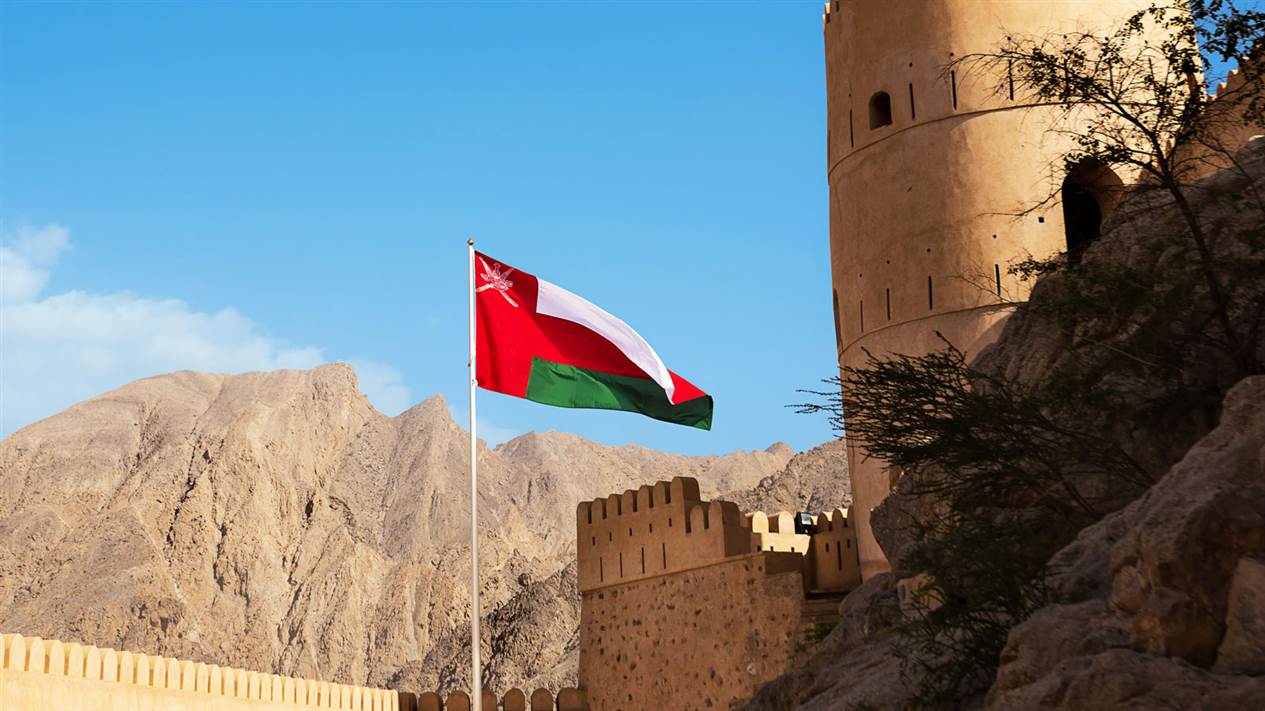 Drapeau-Oman