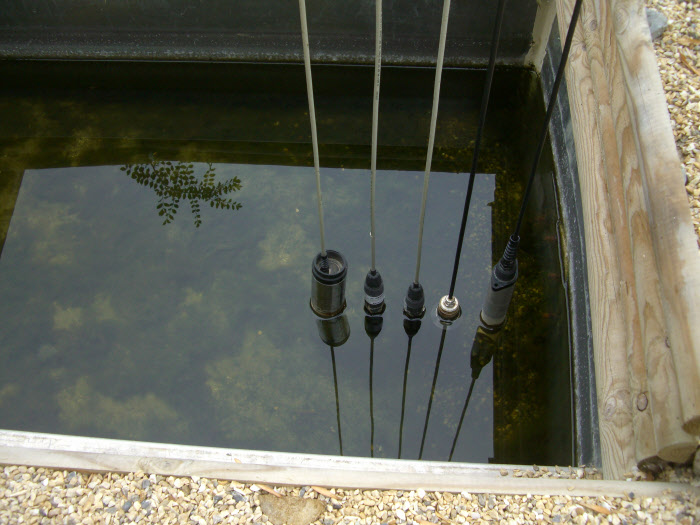Sensors in a basin, France - SUEZ