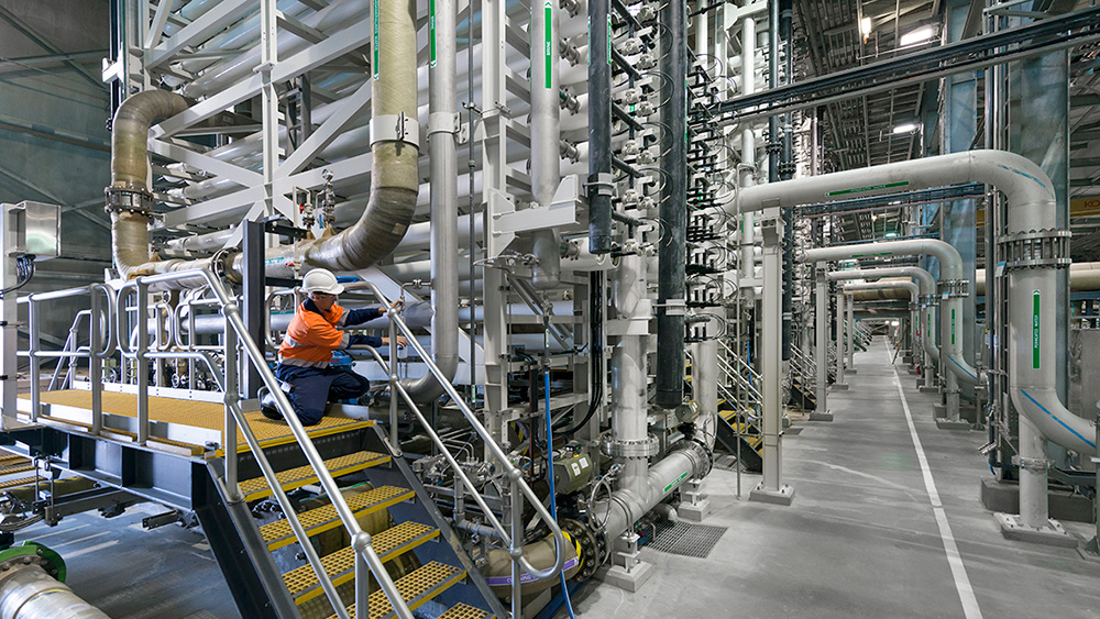 Victoria Desalination Plant in Melbourne - Australia