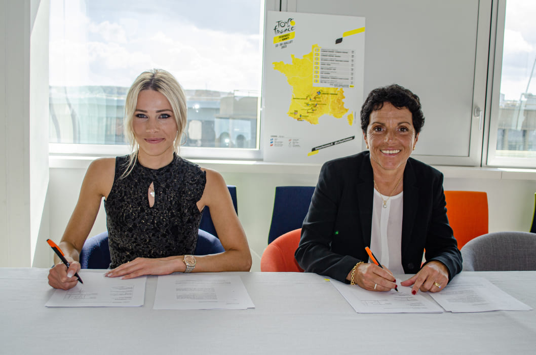 SUEZ becomes official partner of the tour de france femmes avec