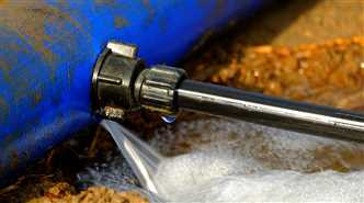 Leaking water pipe