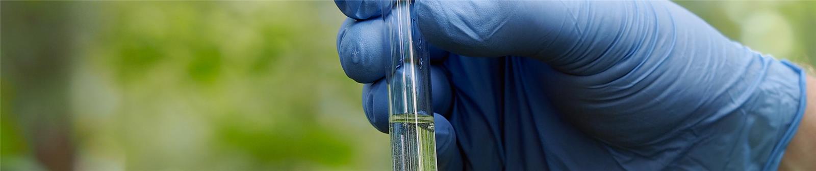 Water in test tube