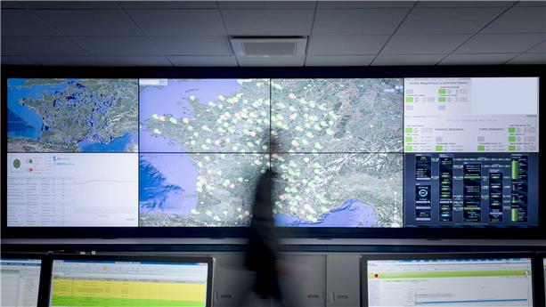 Centre de contrôle Digital Water, Le Pecq, France