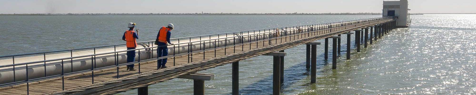 Vue-aerienne-captation-eau-usine-traitement-eau-potable-Senegal