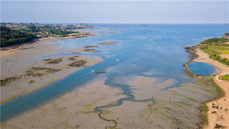 Vue d'ensemble paysage Paimpol - France