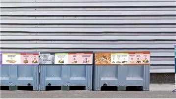 Sur des zones de tri