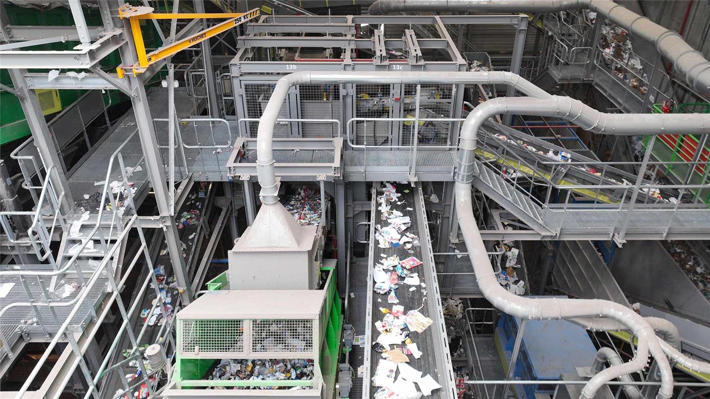 Centre de tri des collectes sélectives de Firminy