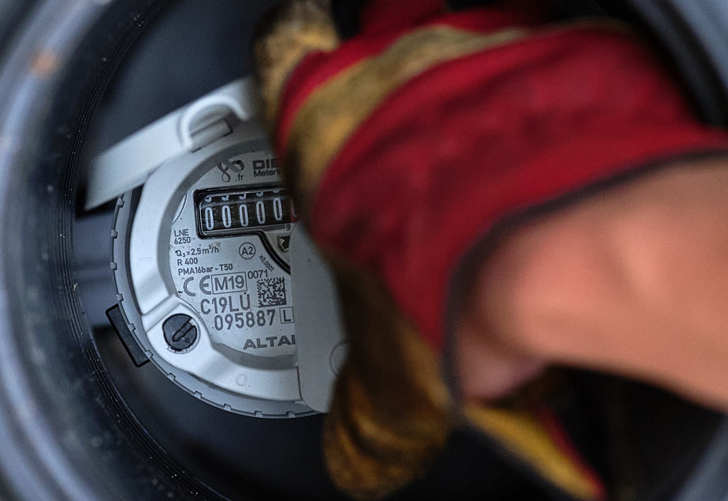 Compteur d’eau connecté