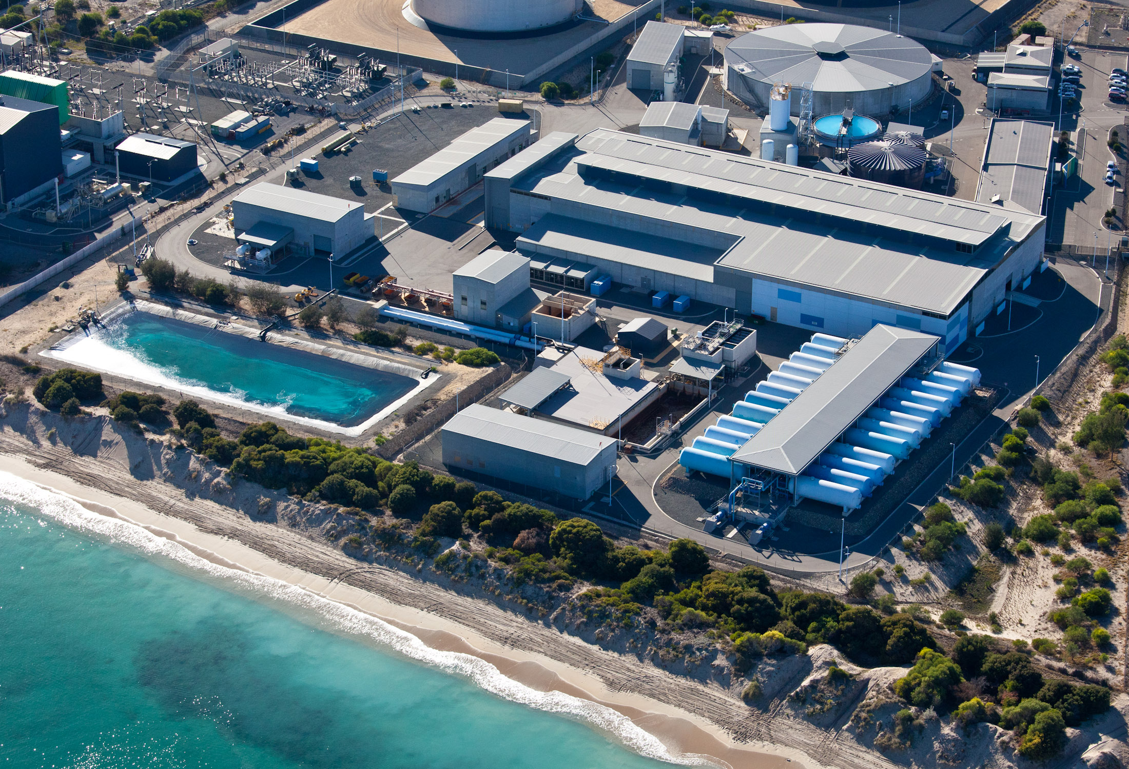 Usine dessalement eau Perth Australie