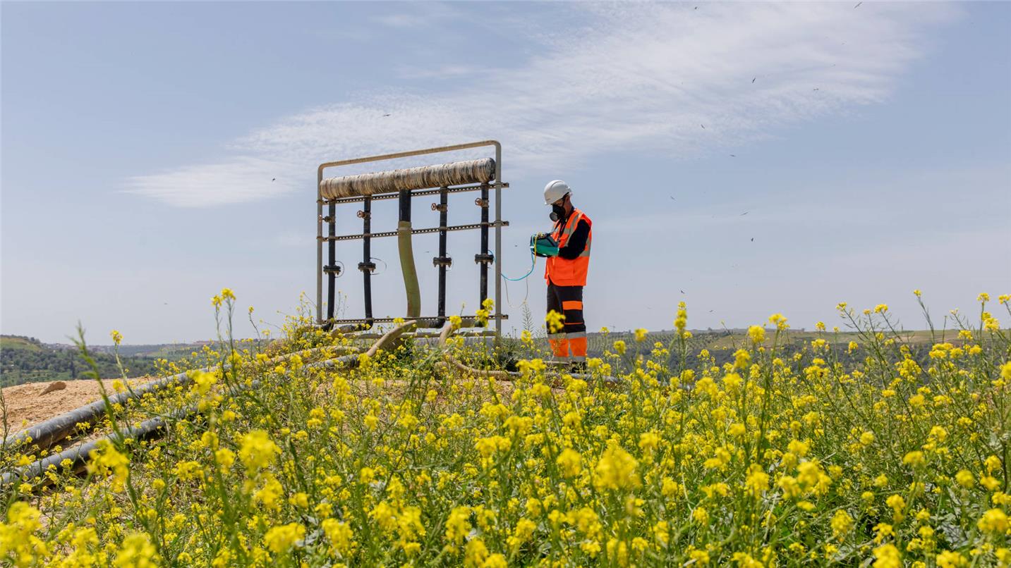 Meknes-puits-captage-biogaz Meknes biogas capture wells