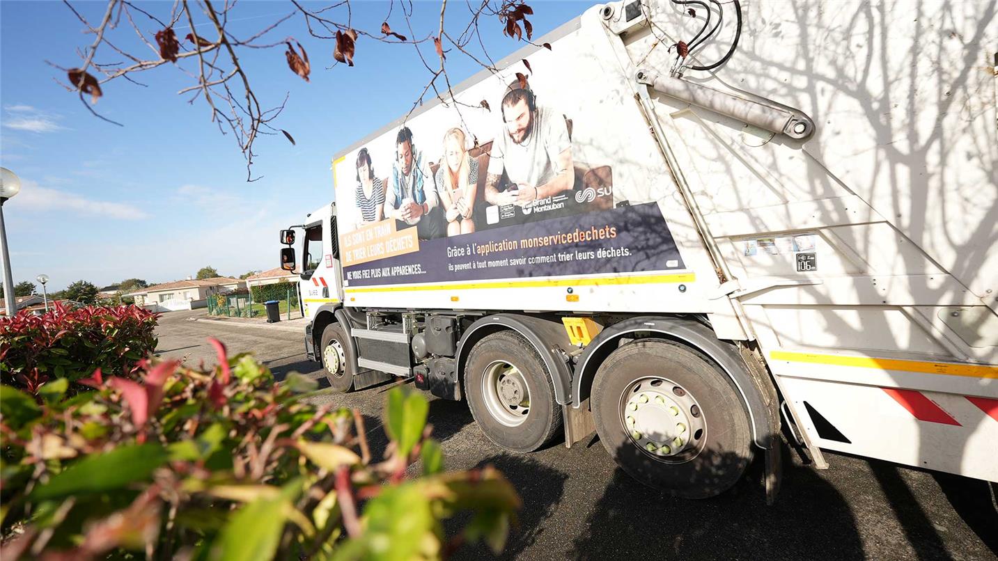 Mon Service Déchets dans l'agglomération du Grand Montauban, France
