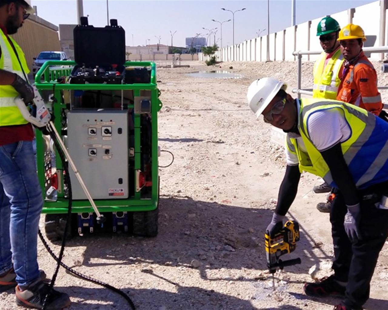 On-site-leak-detection