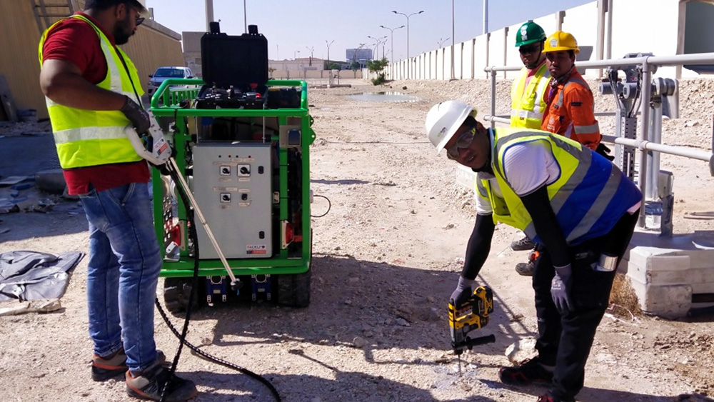 On-site-leak-detection