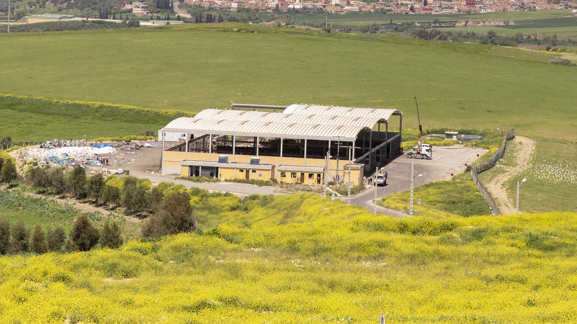 Sustainable-landfill-Meknes Waste disposal and recovery center - Meknes (Morocco)