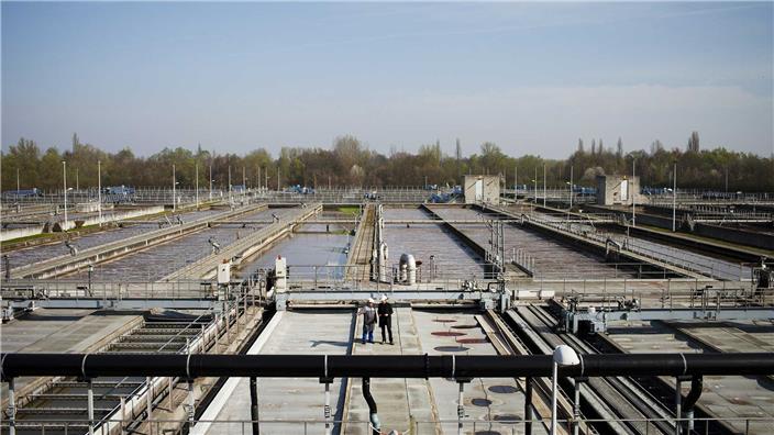 Station d'épuration La Watzenau à Strabourg, France