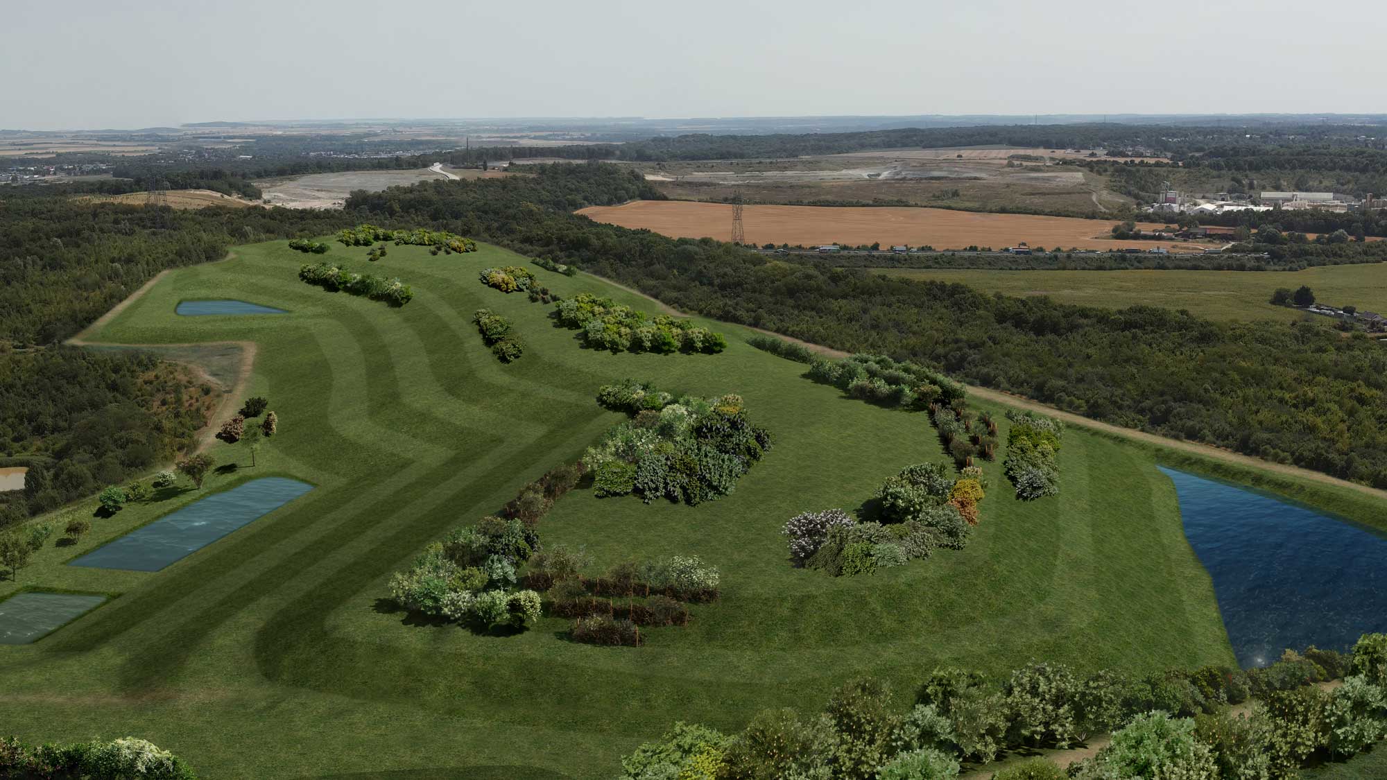 Site de Villeparisis - Parcours biodiversité, ©Lets's fly