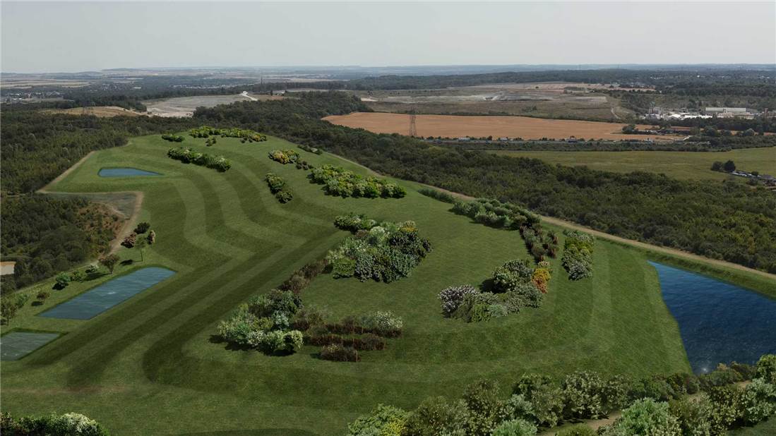 Site de Villeparisis - Parcours biodiversité, ©Lets's fly
