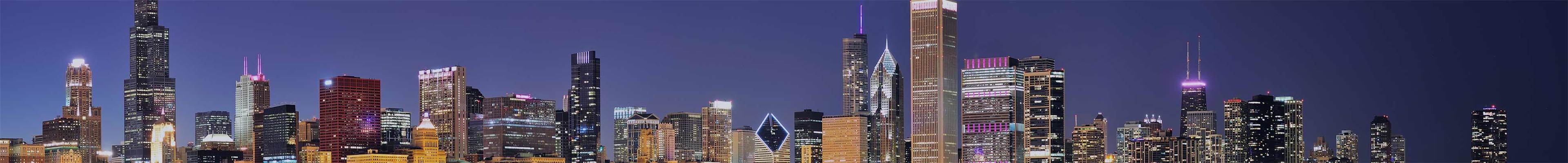 Panorama-nocturne-de-chicago